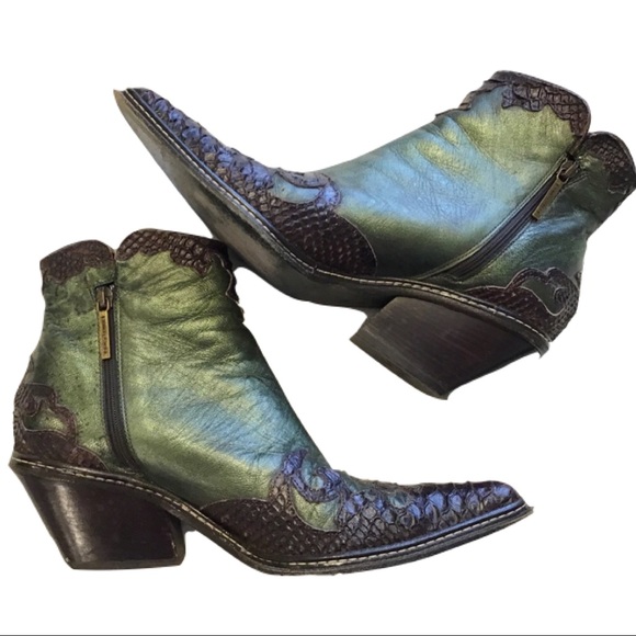 Donald J. Pliner Shoes - Donald J. Pliner Joya Western Couture Collection Pointed Toe Bootie